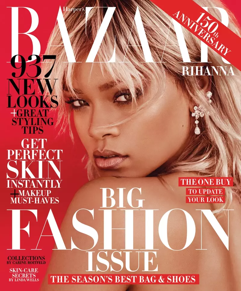 Rihanna Harper's Bazaar US Marso 2017 Photoshoot