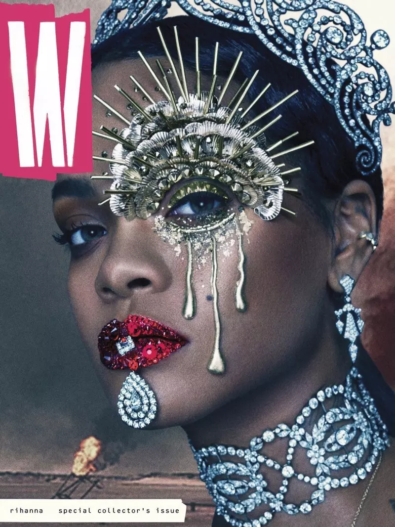 Rihanna á W Magazine september 2016 forsíðu