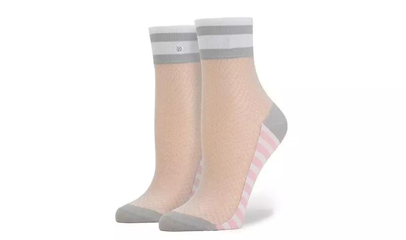 Stance x Rihanna Spoiled Brat Anklet Sock in Gray