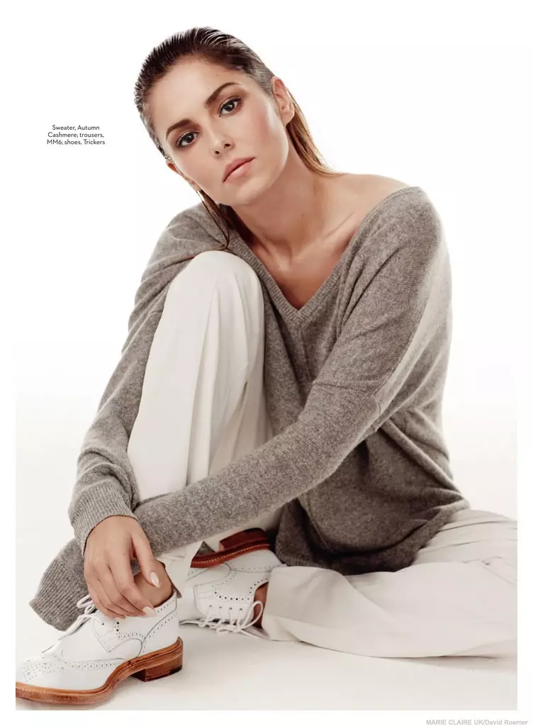 Cheryl Fernandez-Versini poseert voor David Roemer in Marie Claire UK Shoot