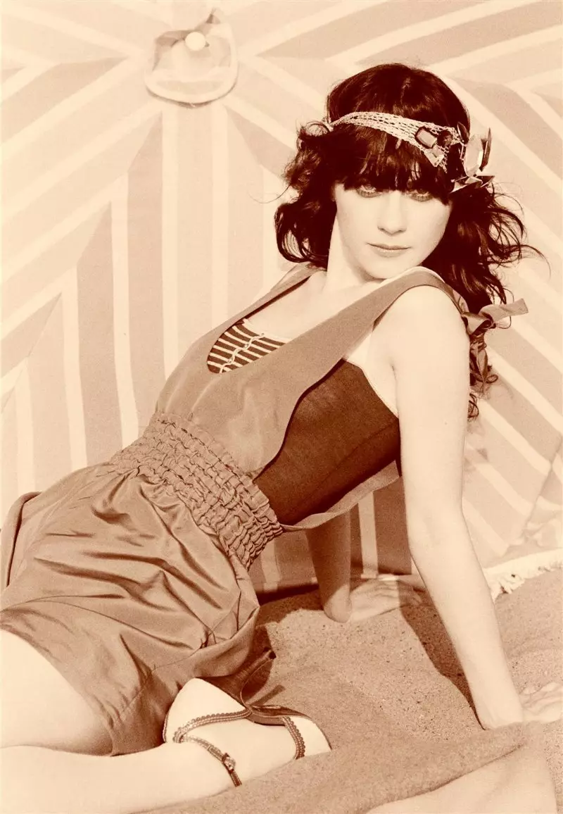 Reggeli szépség | Ellen von Unwerth Zooey Deschanel