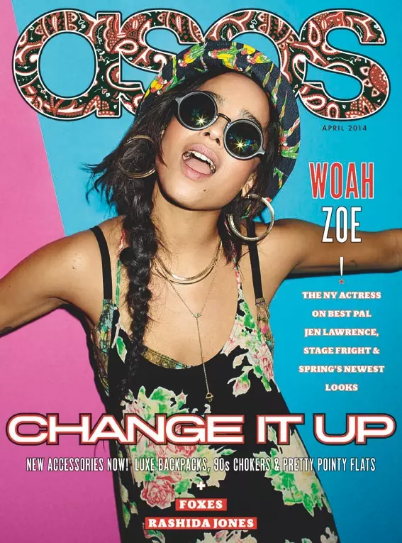 Gitabonan ni Zoe Kravitz ang ASOS nga Magasin, Naghisgot ni Jennifer Lawrence & Gugma para sa Estilo sa 90s