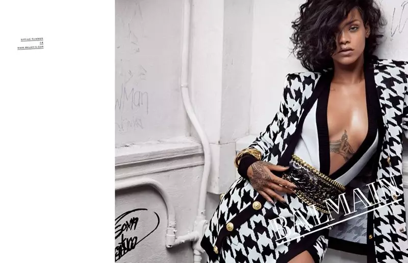 Pozrite si ďalšie fotografie z reklamy Rihanna's Balmain