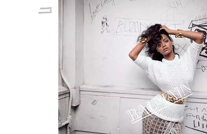 Pozrite si ďalšie fotografie z reklamy Rihanna's Balmain