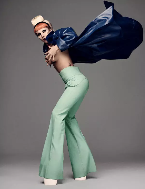 Lady Gaga ni Mariano Vivanco para sa i-D Spring 2011