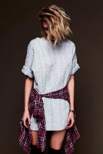 Stella Maxwell Models For Love & Lemons' Pre-Fall Collection