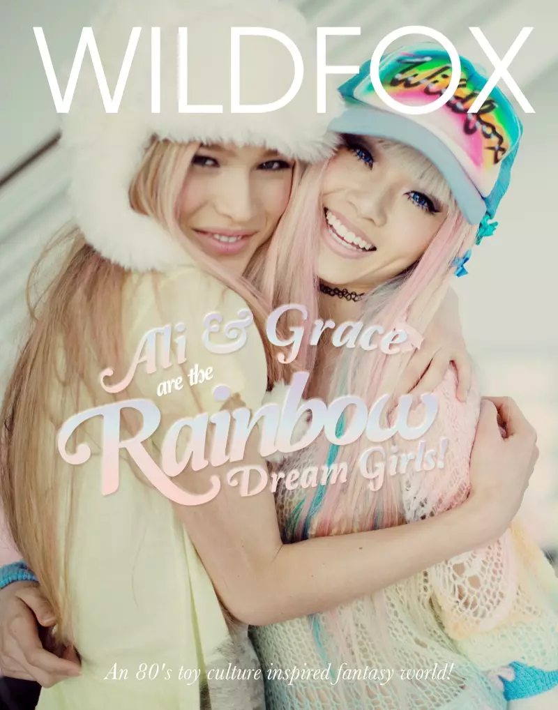 Wildfox Couture Channels Rainbow Brite pou liy pre-otòn 2014