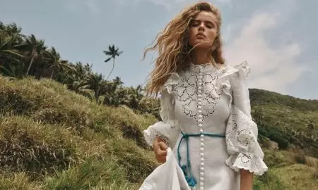 Оливия Винтен в рекламной кампании Zimmermann Swim Summer '20