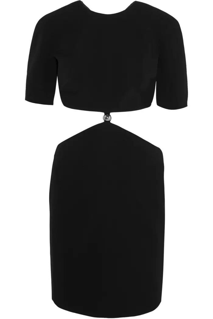 Mugler Cutout Cady Mini šaty