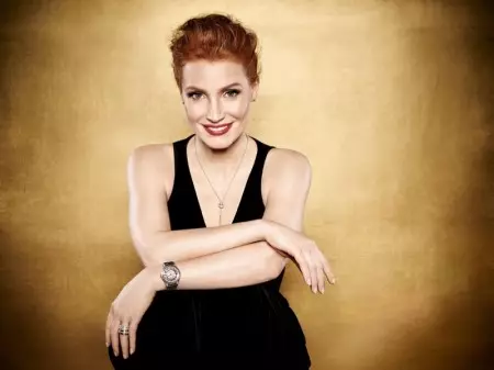 Jessica Chastain نئين Piaget زيورن جي اشتهارن ۾ اسٽن