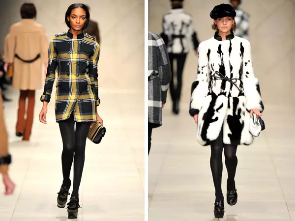 Burberry Fall 2011 | لوندون مودا كىيىم ھەپتىلىكى