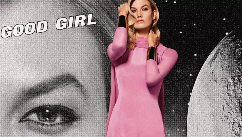 Karlie Kloss Carolina Herrera Good Girl Fantastic Pink