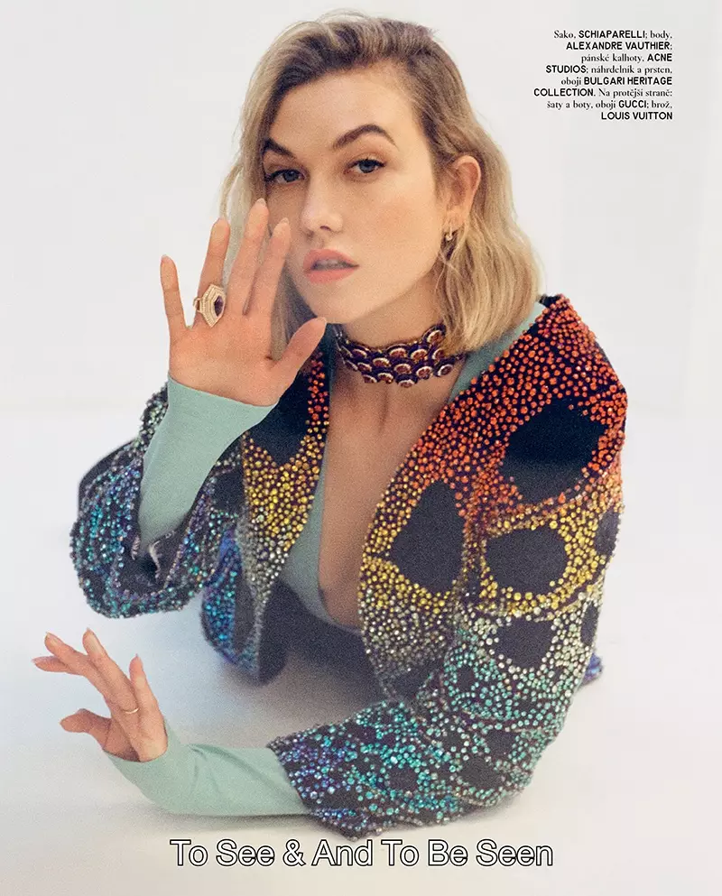 Karlie Kloss Vogue Tschechoslowakei 2020 Cover Fashion Editorial