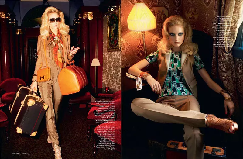 Patricia van der Vliet untuk Vogue Russia Januari 2011 oleh Mariano Vivanco