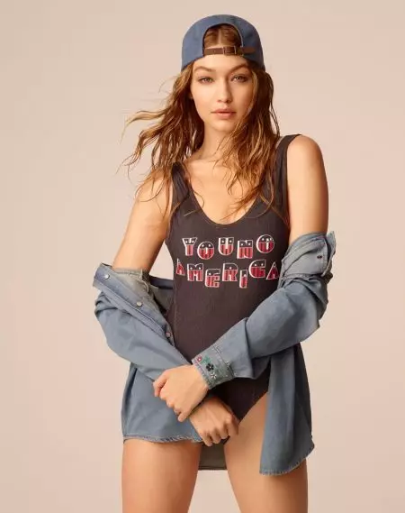 Gigi Hadid traz Cali Vibes para a colaboração TommyxGigi Spring '17