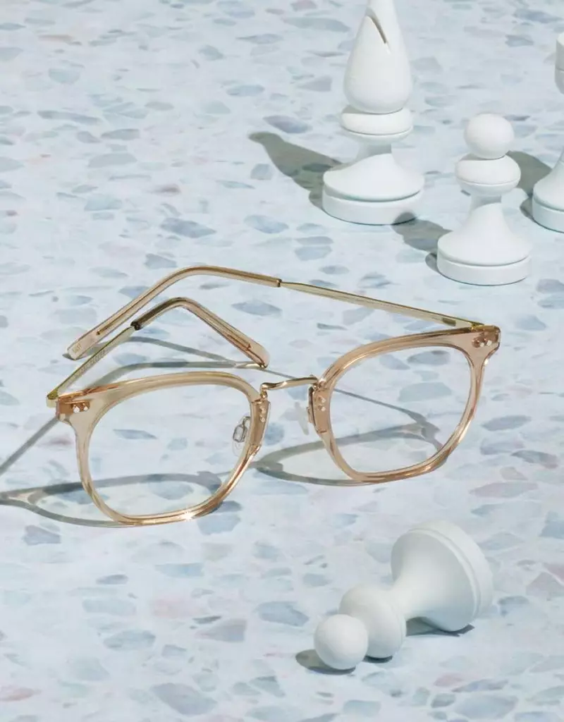 Warby Parker Halton naočale u kristalu muškatnog oraščića s rizlingom 145 USD