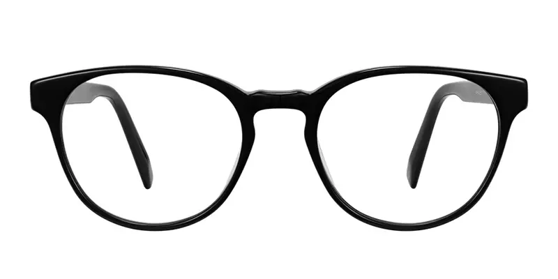 Warby Parker Whalen naočale u jet crnoj boji 95 USD