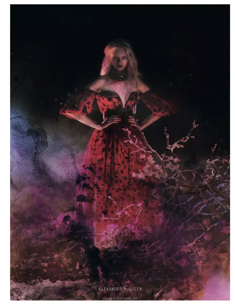 Nastya Kusakina Enchants for Jeff Bark in Dazed & Confused's March Issue