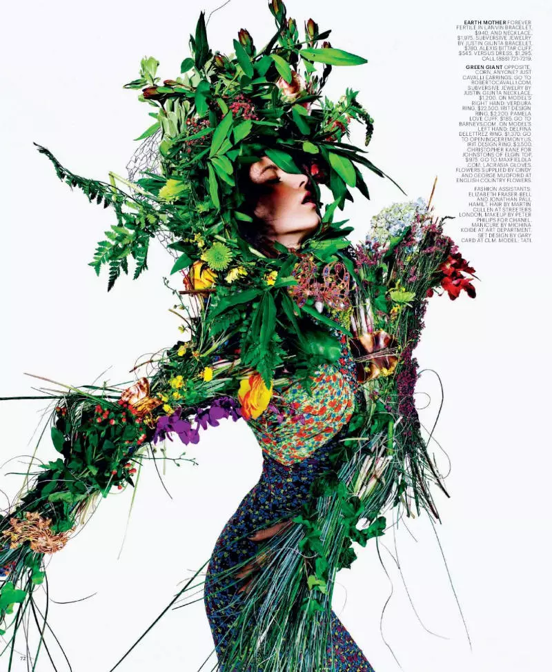 Tati Cotliar na Richard Burbridge kwa T Magazine Summer 2011