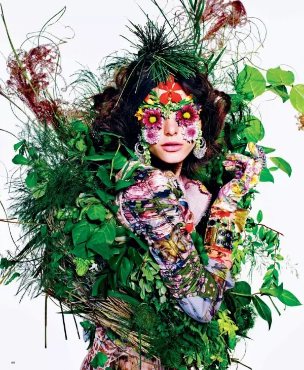 Tati Cotliar โดย Richard Burbridge สำหรับ T Magazine Summer 2011