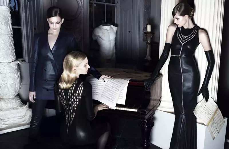 Masha, Nadine & Tuuli Are Dark Beauties for Jitrois' Fall 2012 Campaign by Rankin