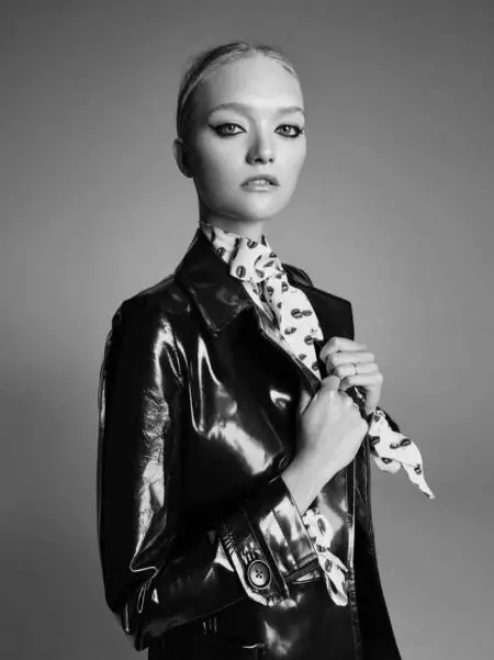 Gemma Ward 为 ELLE Australia 打造 Chanel 彩妆造型