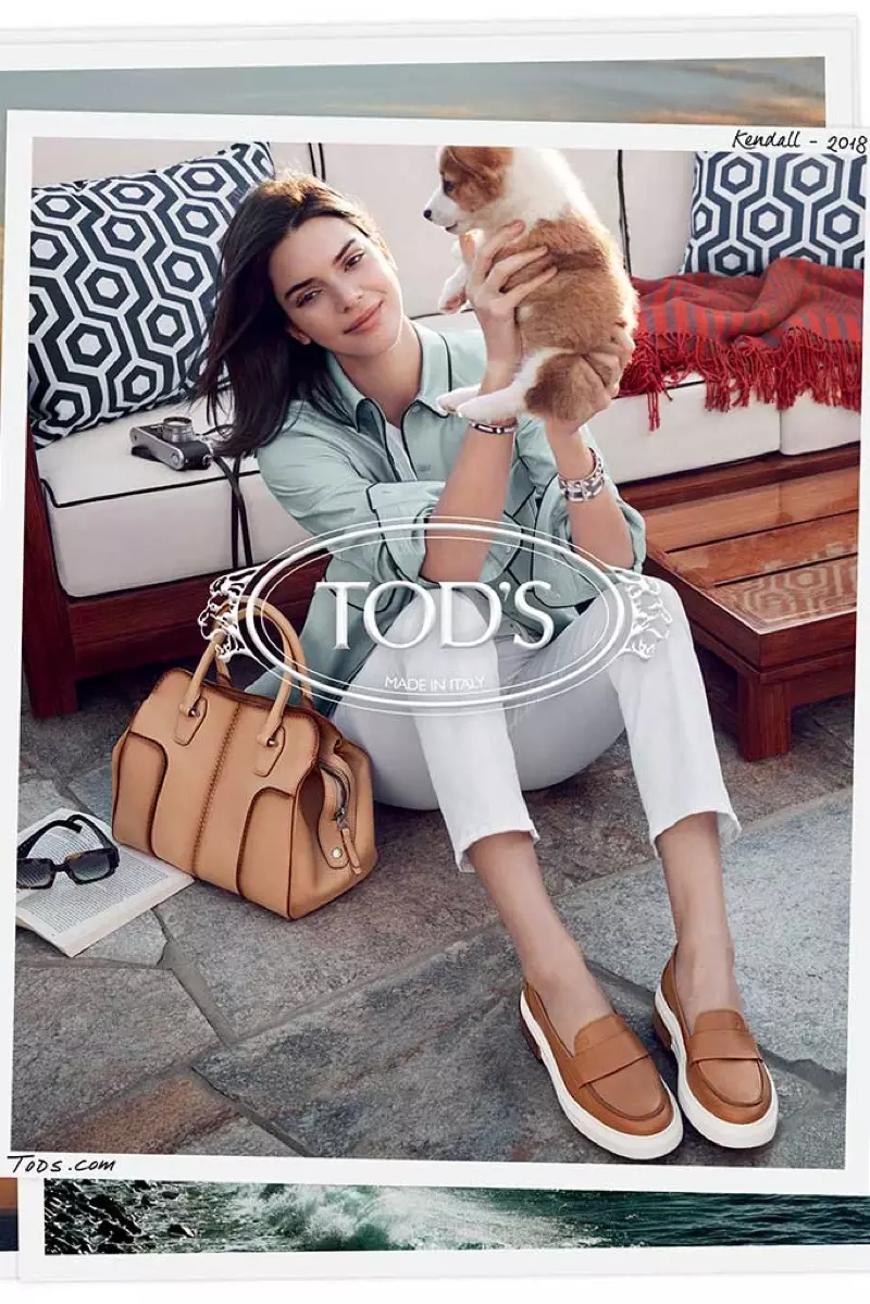 Kendall Jenner | Tod's | Fréijoer / Summer 2018 | Annonce Kampagne