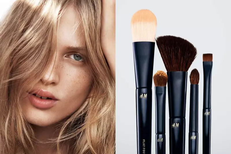 AMABHULASHI WE-MAKEUP: I-H&M Beauty Eyeshadow Brush ne-Foundation Brush