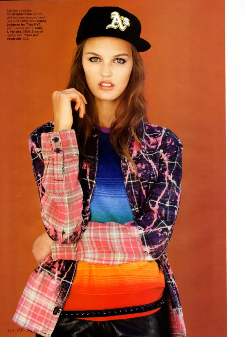 Ali Stephens af Bruno Staub for Elle US