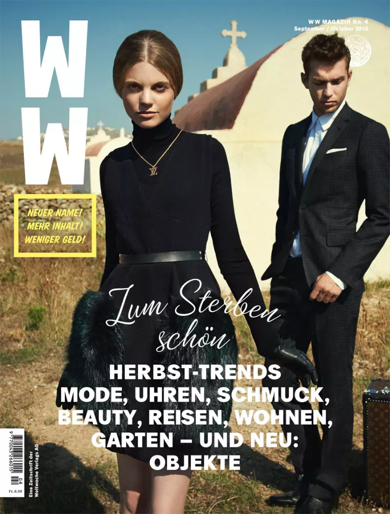 Leo Krumbacher objektivizira romansu Louis Vuitton za časopis Weltwoche Stil