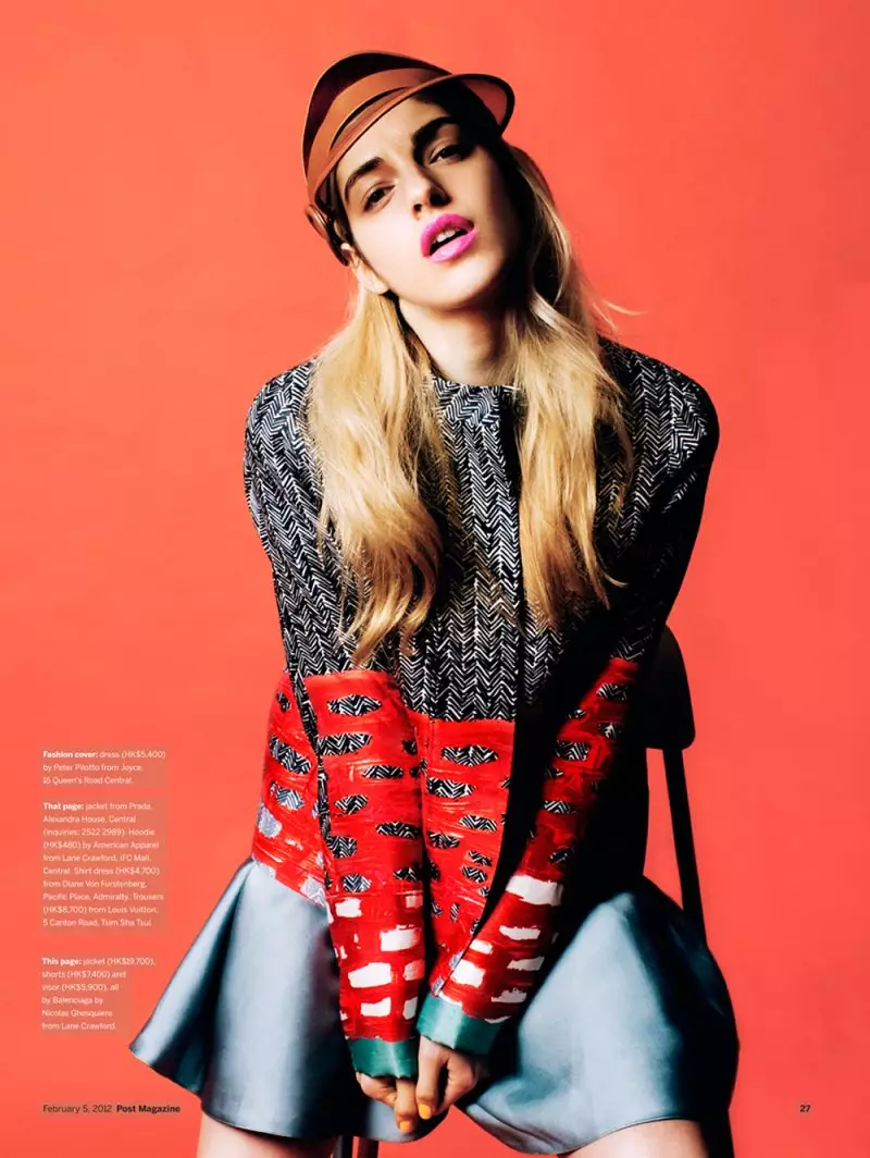 Naomi Preizler de Jeff Hahn pentru SCMP Style Magazine