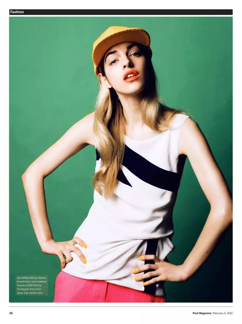 Naomi Preizler de Jeff Hahn pentru SCMP Style Magazine