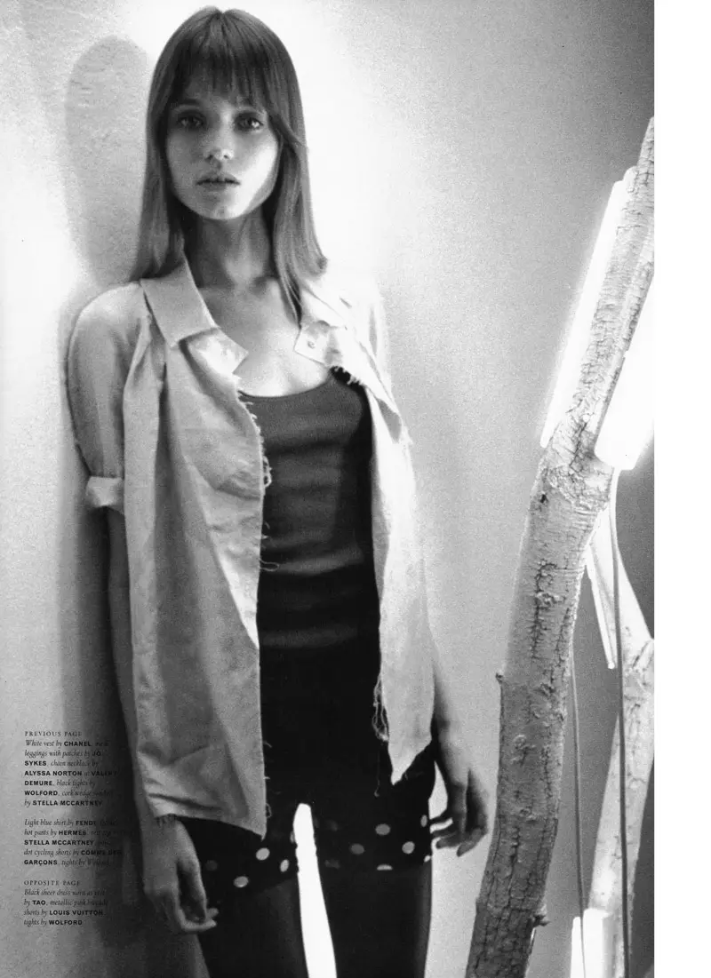 Abbey Lee Kershaw wolemba Ronald Dick | POP Spring 2010