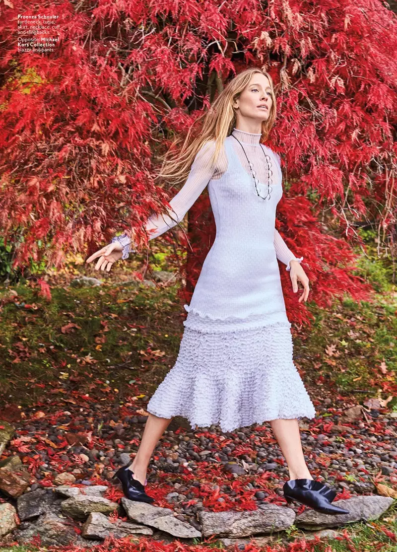 Natasa Vojnovic dia nipoitra tao amin'ny Looks Relaxed Elegant for InStyle