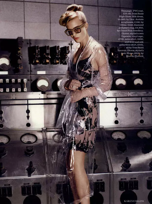 Josefin Hedstrom par Karen Collins dans Brand New Retro | Elle Royaume-Uni Septembre 2010