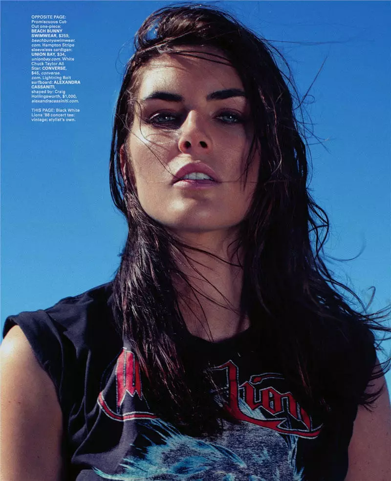 Hilary Rhoda door Thomas Whiteside voor Foam