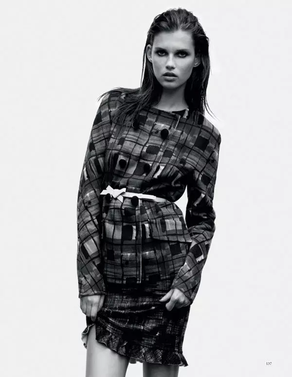 Giedre Dukauskaite by Joachim Mueller-Ruchholtz for Tush Winter 2010