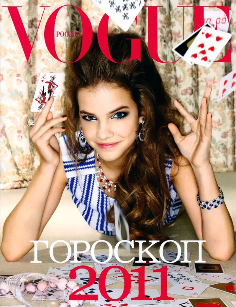 Barbara Palvin por Eric Maillet para Vogue Rusia Diciembre 2010