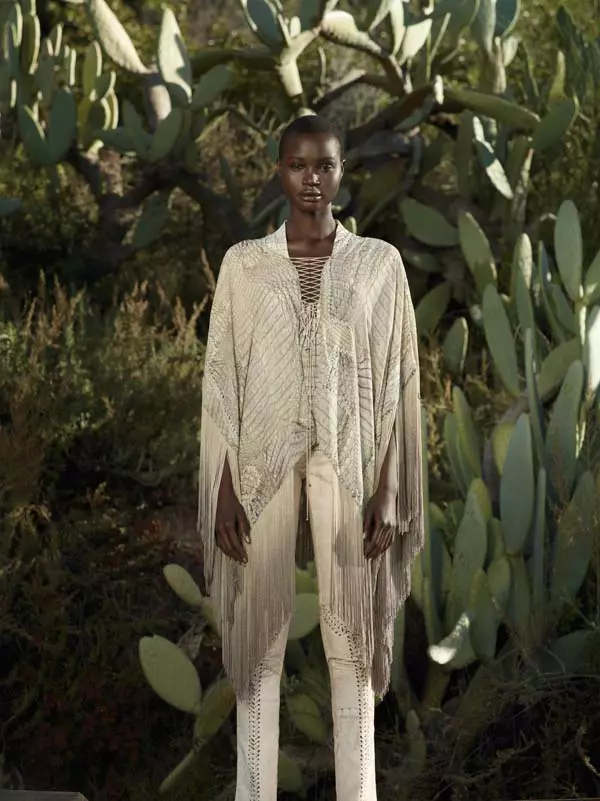 Ataui Deng от Марка Сигала для Bergdorf Goodman Spring 2011