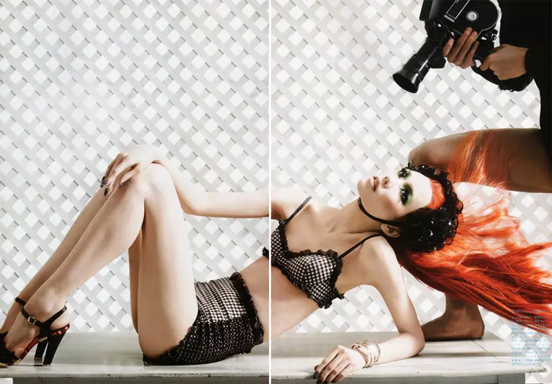 Tao Okamoto av François Nars för Vogue Nippon juni 2010