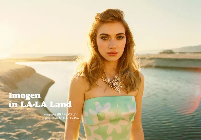 Imogen Poots by Hilary Walsh kuri Tank Spring 2012