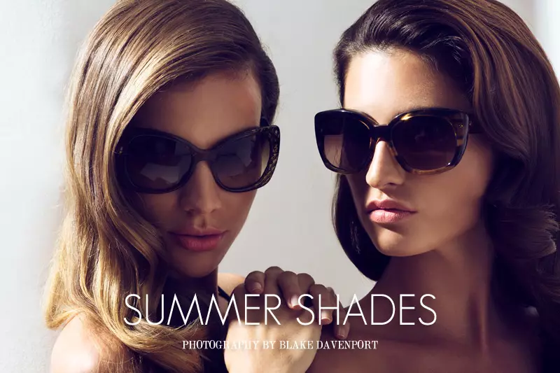 Giulia y Andreia de Blake Davenport en "Summer Shades" para Fashion Gone Rogue