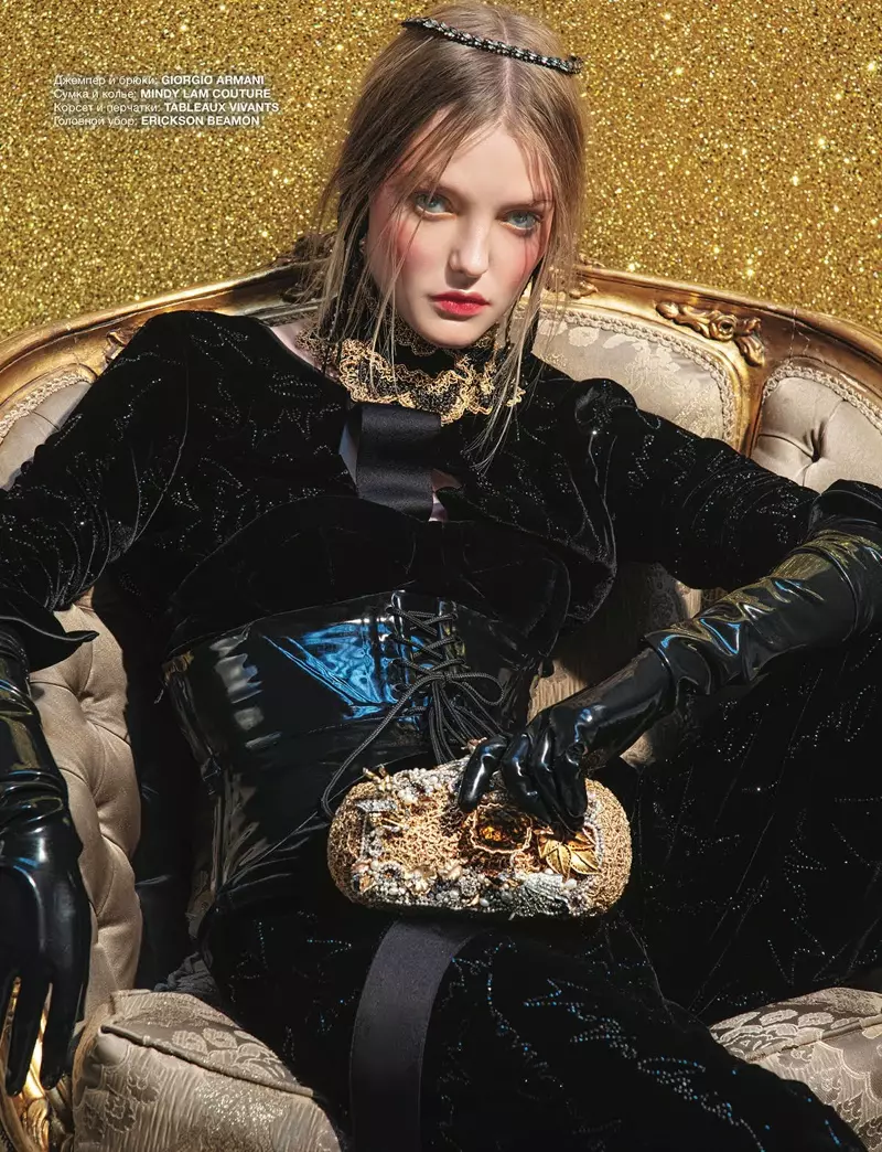 Roos Abels Numero Russia Eniko Szucs Holiday Editorial