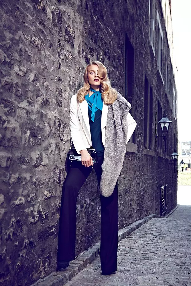 Anna Jagodzinska för Le Château Fall 2011 Campaign av Max Abadian