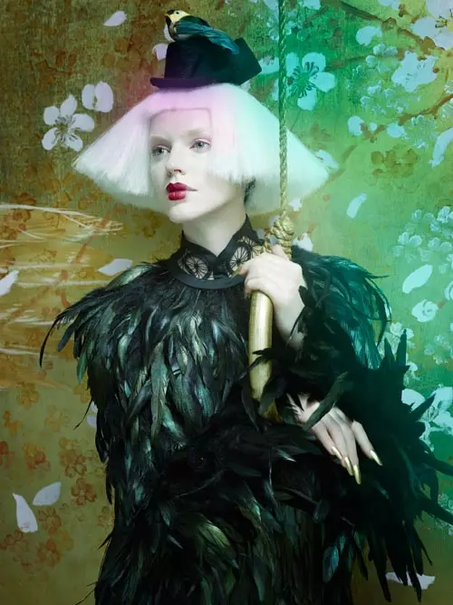 Neil Mota lenses Eastern Fantasy maka Elle Canada Disemba 2012