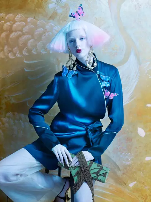 Neil Mota Lenses Eastern Fantasy for Elle Canada December 2012