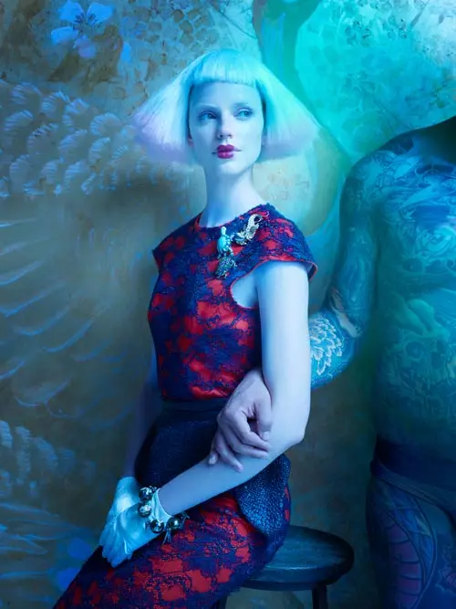 Neil Mota Lenses Eastern Fantasy pre Elle Canada v decembri 2012