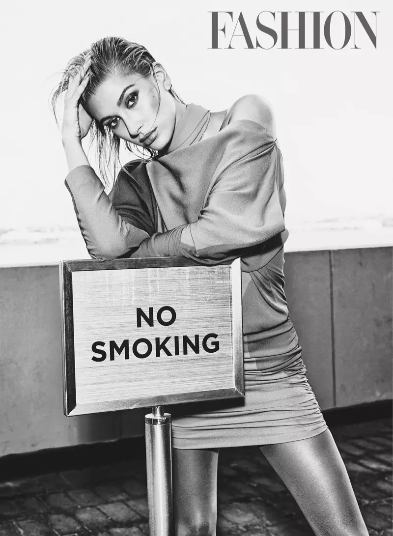 Hailey Baldwin servira cool jesenske lookove u FASHION Magazinu