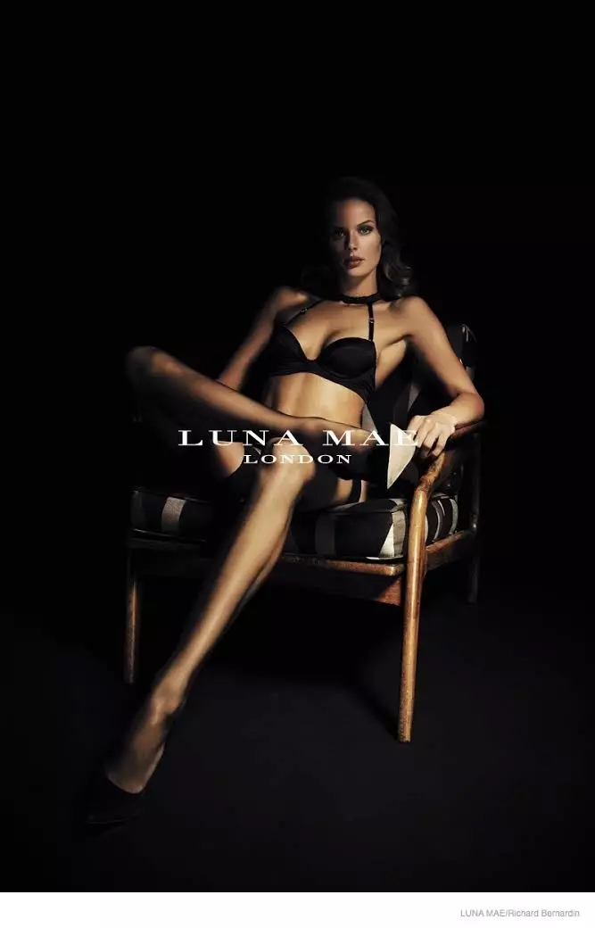 Luna Mae Lingerie Fall 2014 Ads ni Richard Bernardin