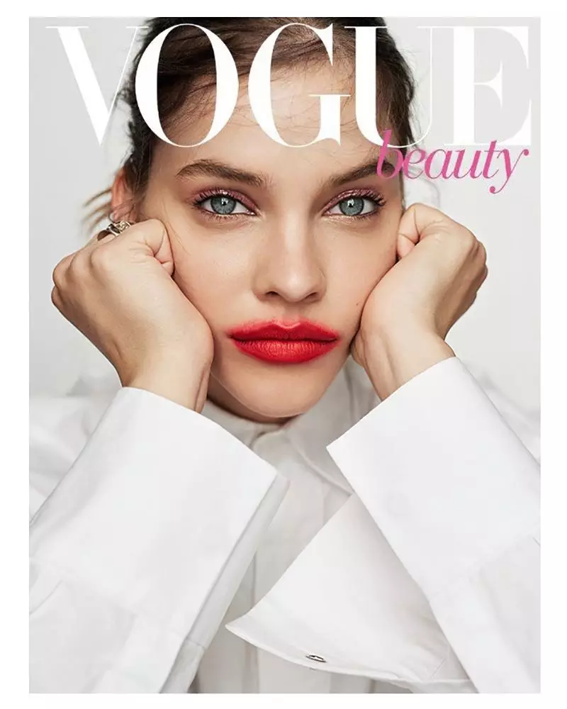 바바라 팔빈(Barbara Palvin), 대만 보그(Vogue Taiwan)에서 대담한 메이크업 룩 모델